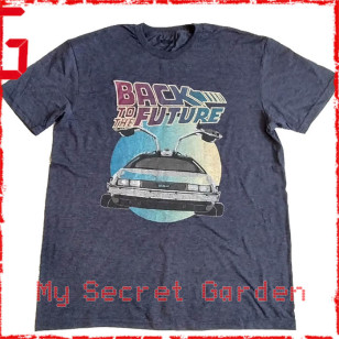 Back To The Future - Delorean Circle Official T Shirt ( Men L, XL ) ***READY TO SHIP from Hong Kong***